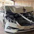 سونتا مصدومه 2016 ماشيه 162 الف