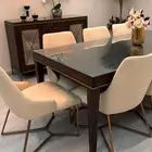 طاولهة طعام 8 كراسي مع سيرفر