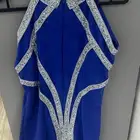 فستان ماكسي ازرق مقاس s