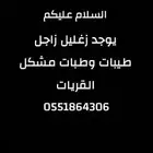 السلام عليكم يوجد طبات طيبات القريات