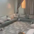كنب جلسة ارضية درجة اولى مع ستارة