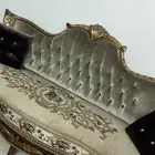 كنب6قطعه نظيفه مع 5طاولات