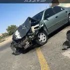 كامري 2002 مصدومه.. (البيع كامل مو قطع)