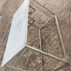 طاوله حديد الطول 1.80 والعرض 75