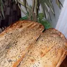 خبز الميفا مع جبنه شيدربااجواد أنواع البر البلدي القصيمي.