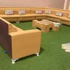 للبيع كنب 7 قطع مع الطاوله