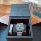ساعة omega swatch الرمادية