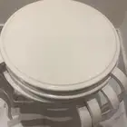 اربع طاولات خدمة لون ابيض