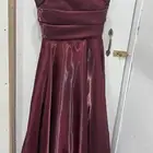 فستان برغندي استعمال مره وحده