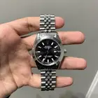 ساعة رولكس ميناء اسود جديدة