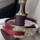 جنبية قرن جنيهات ذهب خطمة فضة