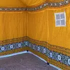 خيمة ثلاث طبقات علا شكل بيت شعر بنقش العسيري
