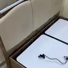 أثاث للبيع استخدام نظيف جدا سرير مع دواليبه وفرشته