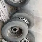 للبيع 4 جنوط هلل مقاس 17 اصلي ماجاه مخرطه ولا تعديل