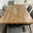 طاوله للبيع خشبيه و6 كراسي