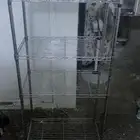 رفوف استيل كروم