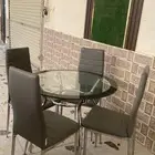 طاوله ب 500 مكنسه غسيل سجاد ب 200 وفرن ب 150 ورق حائط اسود