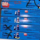 مجموعة من منتجات PepsiMan انتاج 1999-2000 مخرنة
