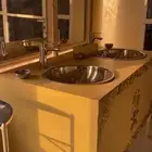 مغسله بتصميم متنقل وخارجي جديده للمخيمات او الاحواش