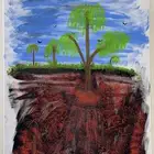 لوحة مرسومه باليد