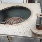 مكينة شاورما وثلاجه دوالب بابين ومكينة لقيمات مع قاعدتها