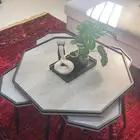 طاولة صالة وطاولة شاشه