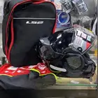 خوذة ريس Ls2 مع سماعات مقاس L