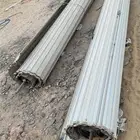 بيبان سحب عاديات بدون دينمو واحد عرضه 5 والثاني اربعه متر