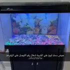 حوض سمك لبيع شبه جديد