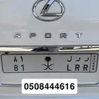 لوحة مميزه ( ر ر ل 81 )