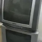 تلفاز 2 وسيفر ومسجل بسعر 200