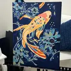 لوحه اكريليلك رسم يدوي