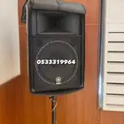 تاجير سماعات ياماها مكسر مايكات دي جي