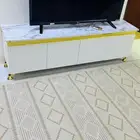 طاوله شاشه مع طاولة صاله و 4 خدمه