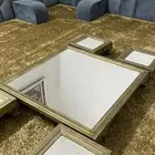 طاوله ضيافه ارضيه الكبيره مربع