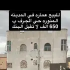 للبيع فيلا بالمدينه حي الجرف ب 700 الف