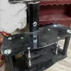 دولاب خشب لدلال طاوله بلازما جديده