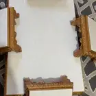 طاولة ارضية و4 خدمة