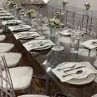 طاولات طعام تأجير كراسي وطاولات
