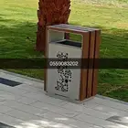 كراسي خرسانية سلات نفايات احواض زرع مصدات مواقف بريكاست