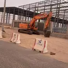 حفار بوكلين للإيجار هدم وحفر الاراضي
