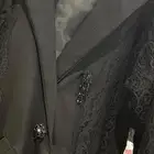 عبايه من الرياض قماش كريب ودانتيل ب300 ريال