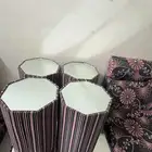 كنب مستخدم نضيف ثلاث زوايا وخمس كنبات وكنبه صغيره وطاولات