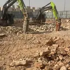 بوكلين حفر وترحيل