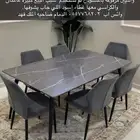 طاوله طعام رخام