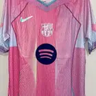 تيشيرت برشلونة الوردي
