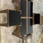 طاولات خشبي بني