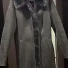 معطف شاموا وفرو ثعلب خامه ممتازه شراء شخصي المقاس مديم