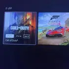 حساب سوني فيه فورزا 5 و بلاك أوبس 6