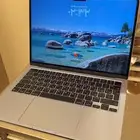 لابتوب mac i 13 انش ازرق شبه جديد 2 دورات الشحن السوم 3800